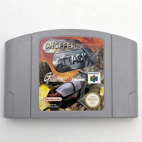 Chopper Attack - Cartridge - Nintendo 64 Spil - (EUR) (A Grade) (Genbrug)
